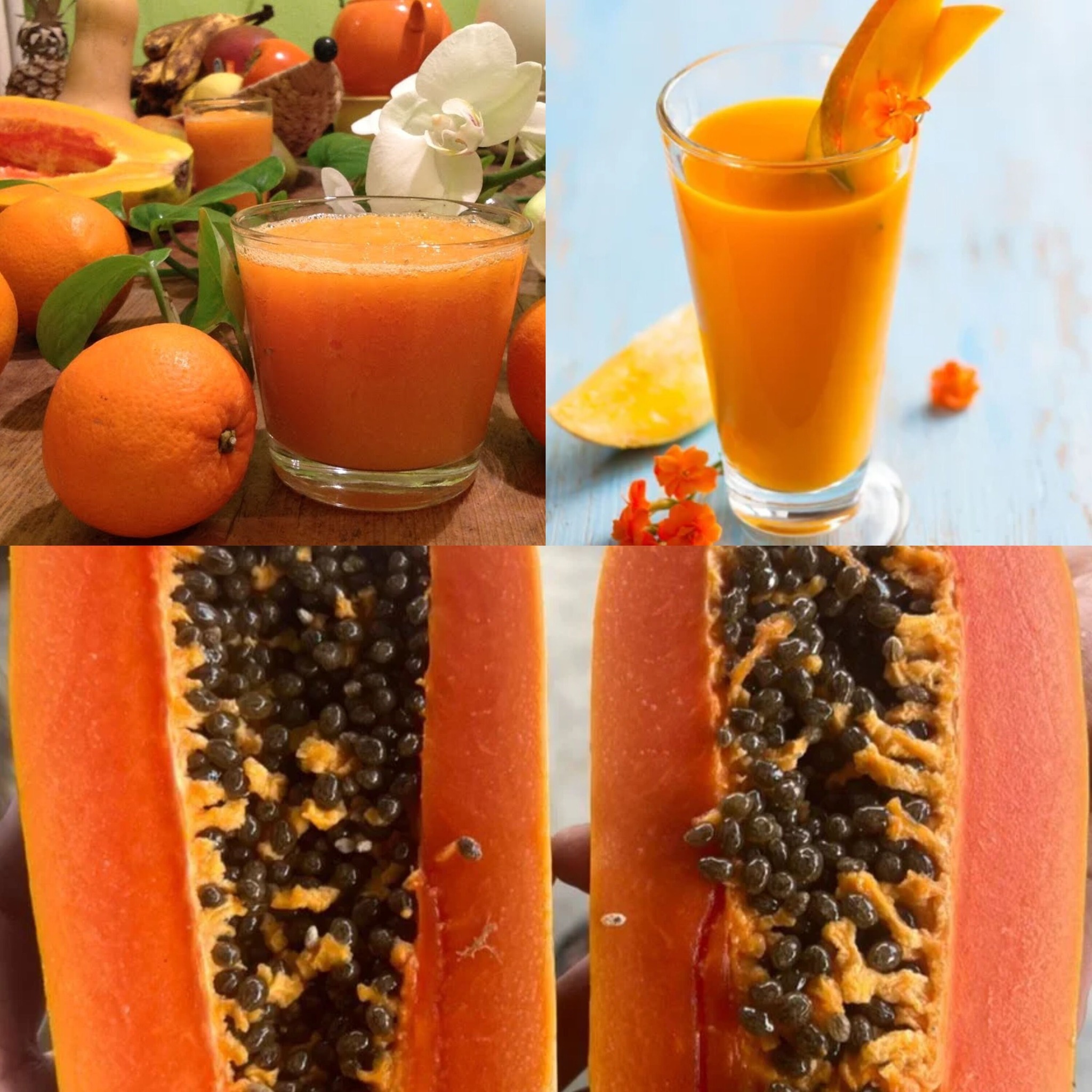 Orange Papaya (Pawpaw) Smoothie – Refreshing and Delicious!