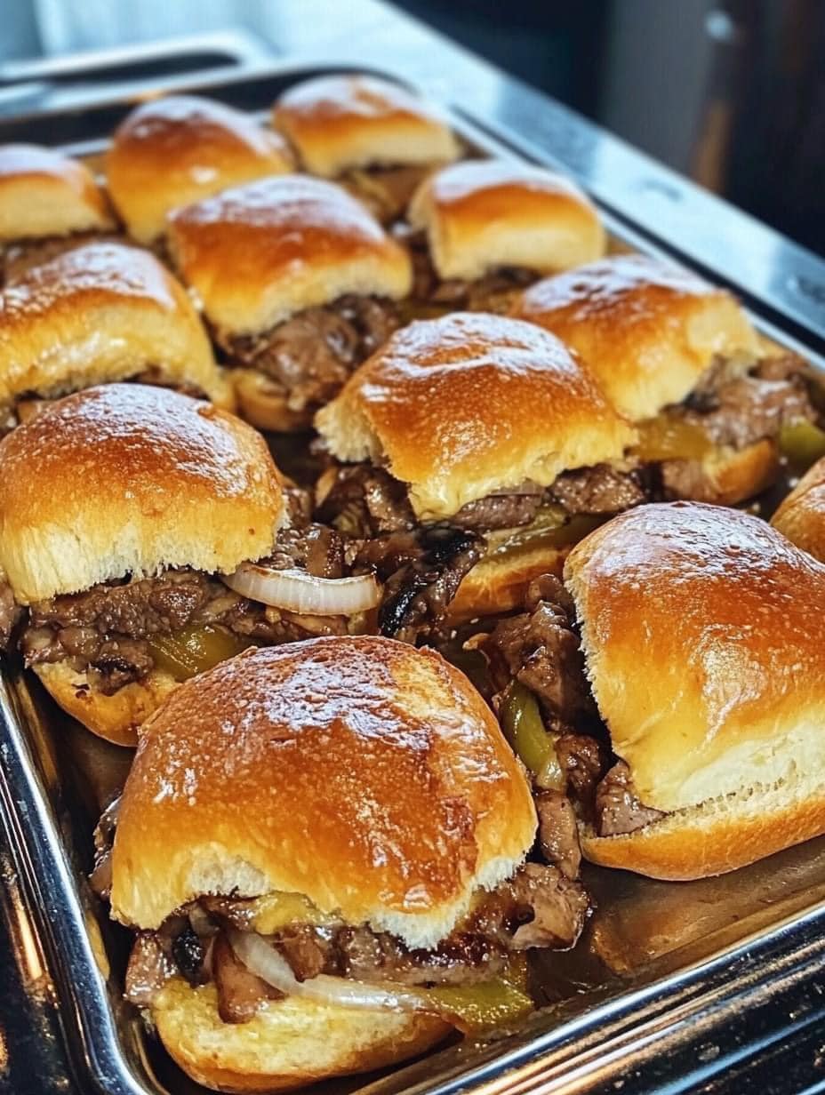 Philly Cheese Steak Sloppy Joes