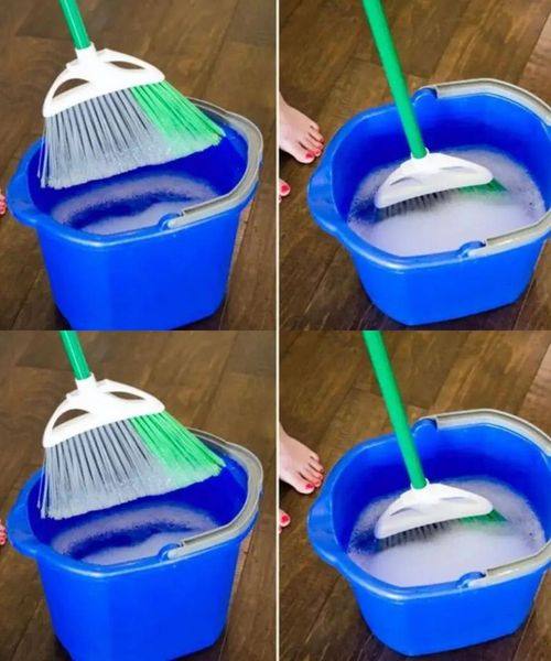 Why put salt on the mop before cleaning the floor? The magic trick that makes life easier