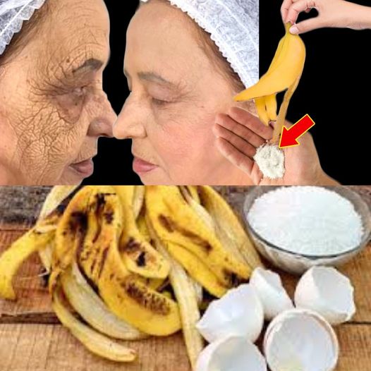 Natural Remedy for Skin Imperfections: Banana Peels and Baking Soda