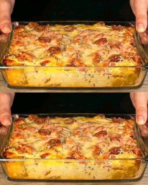 CHICKEN CORDON BLEU LASAGNA”