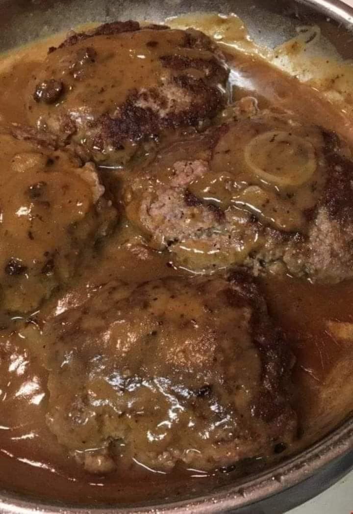 Smothered Hamburger Steak