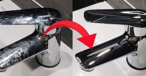 How to clean limescale stains from the faucet to make it look like new? 2 simple and effective tips