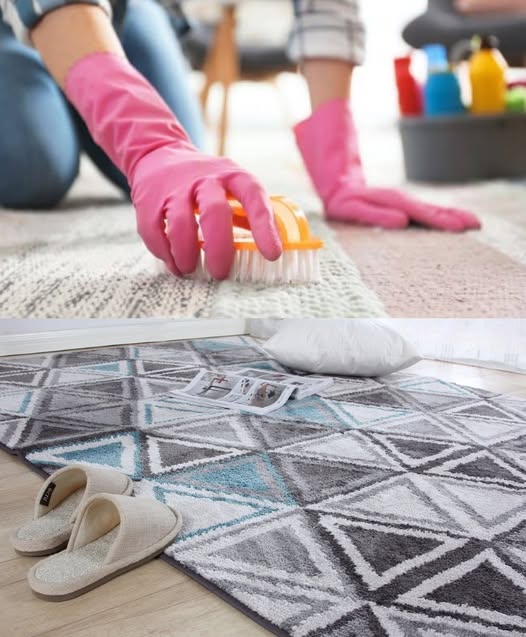 Great Homemade Trick for Cleaning CARPETS: Just rub once and dirt, odor, and old stains are gone!