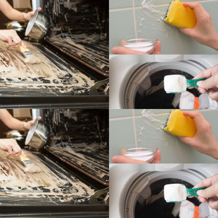 Baking soda trick to remove unpleasant smells from towels