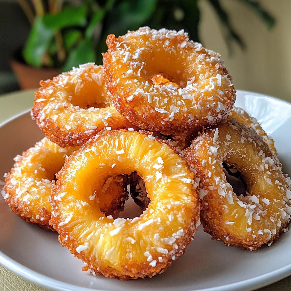 Pineapple Rum Fritters