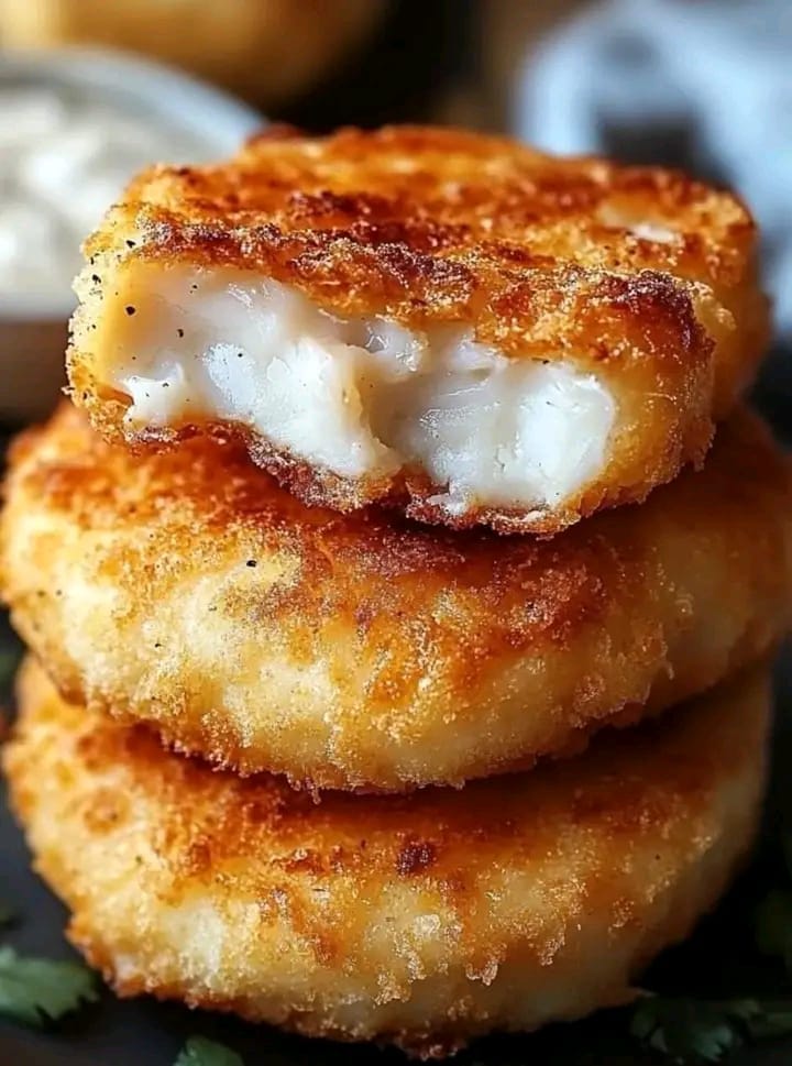 Crispy Golden Fish Cakes Recipe