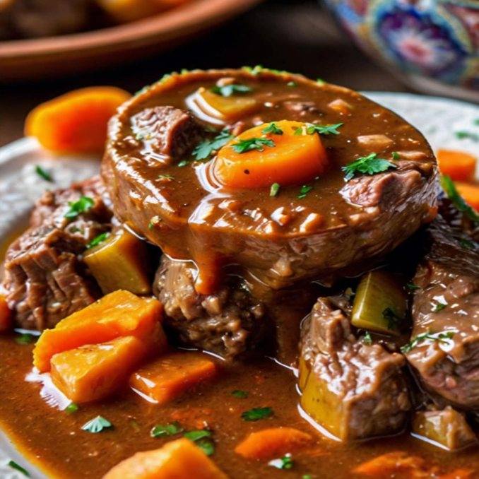 SLOW COOKER BEEF TIPS