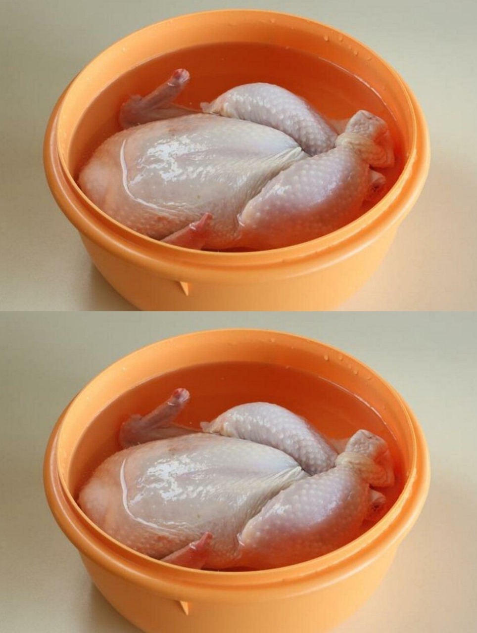 I always soak chicken from the store in salt water. Sorry I didn’t know about this before