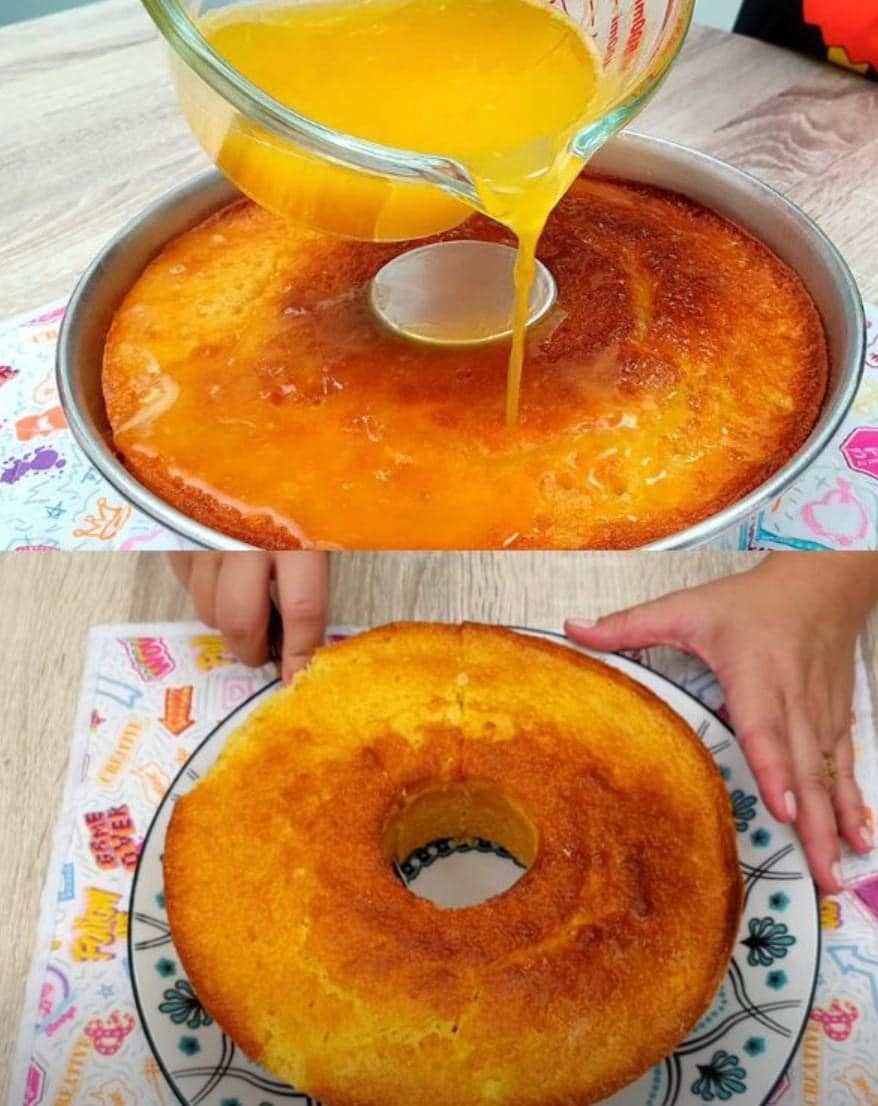 Soft and Delicious Orange Cake Recipe: