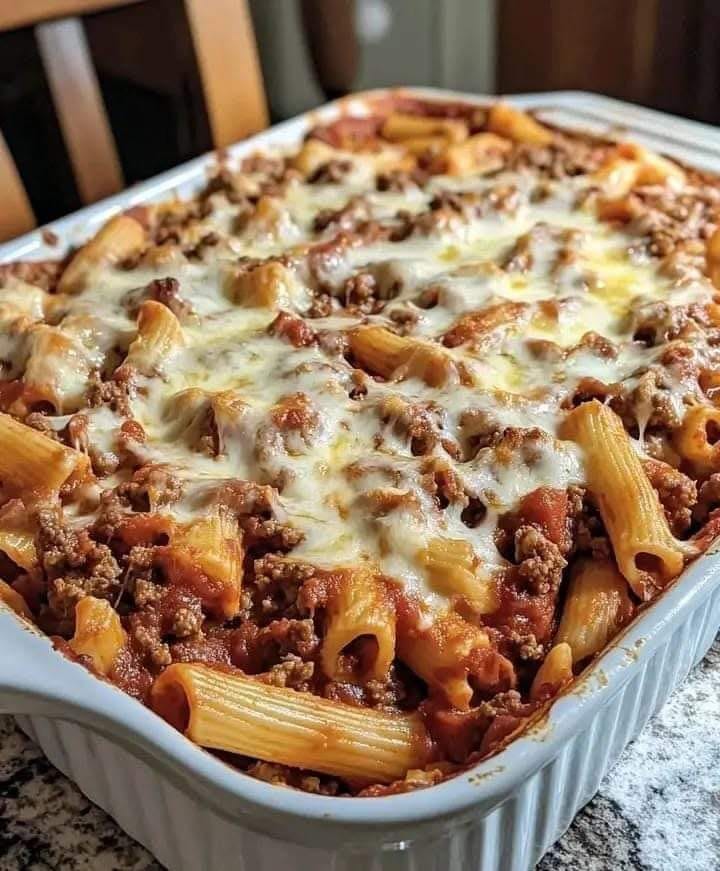 Baked Mostaccioli Recipe