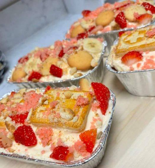 Strawberry Cheesecake Banana Pudding Recipe