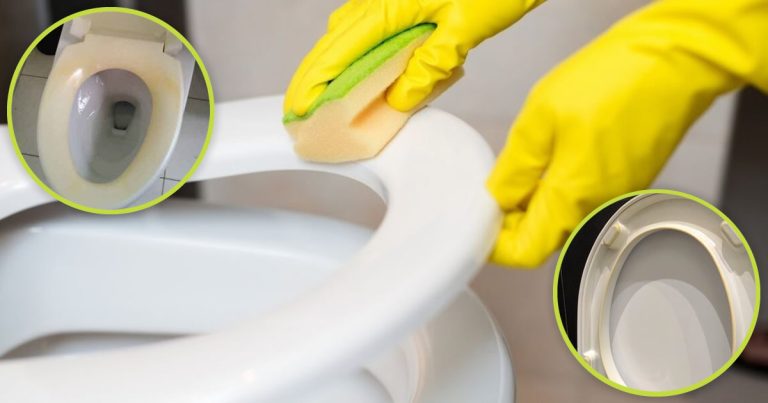 How to lighten the yellowed toilet tablet: 3 very easy tricks