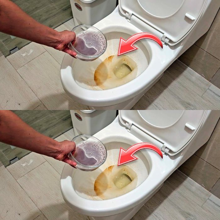 Goodbye yellow streaks on the toilet bowl, detergents don’t solve anything: only this way will the problem be eliminated