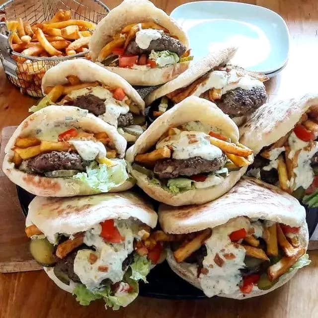 The best kofta sandwiches with batbout as a dinner idea