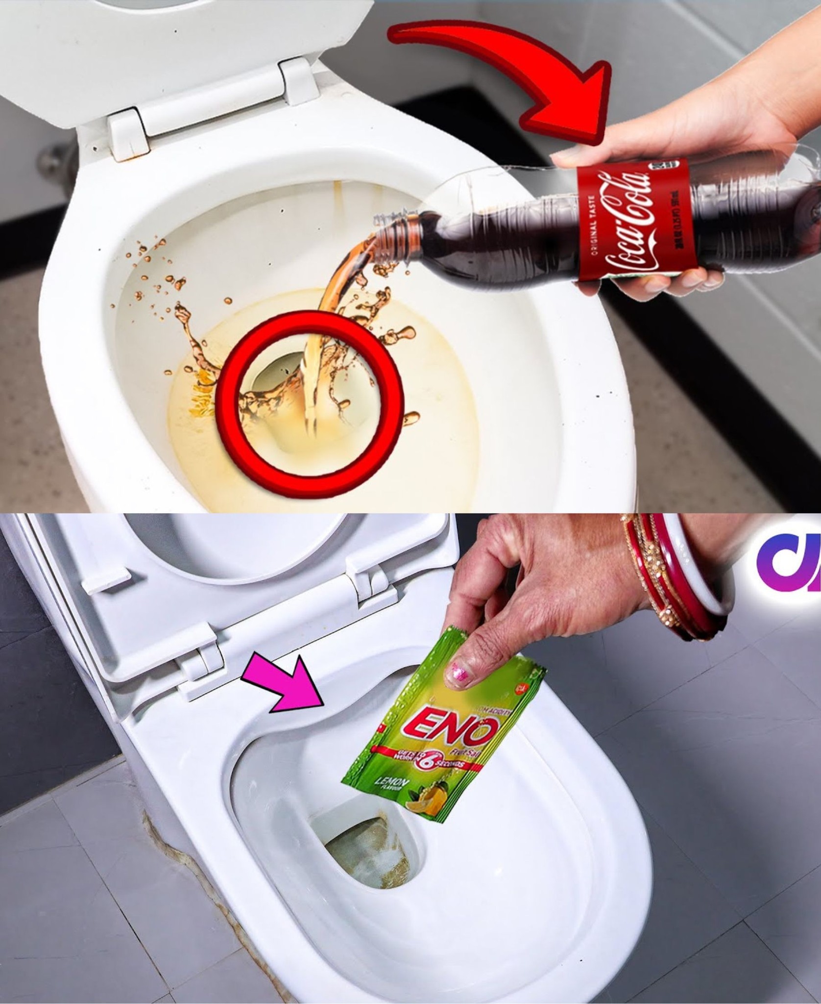 The cool trick to clean and deodorize toilets for a month