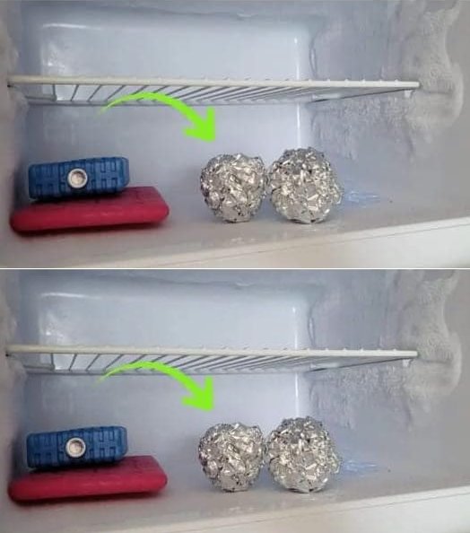 Aluminum foil in the freezer, why you should do it: you save money