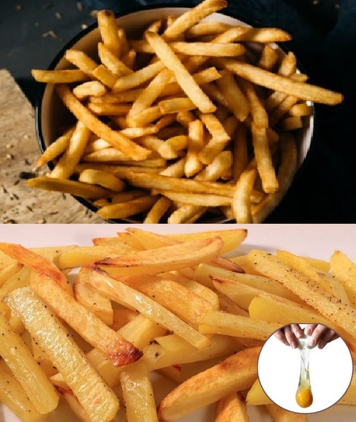 Tip for making crispy fries without a drop of oil