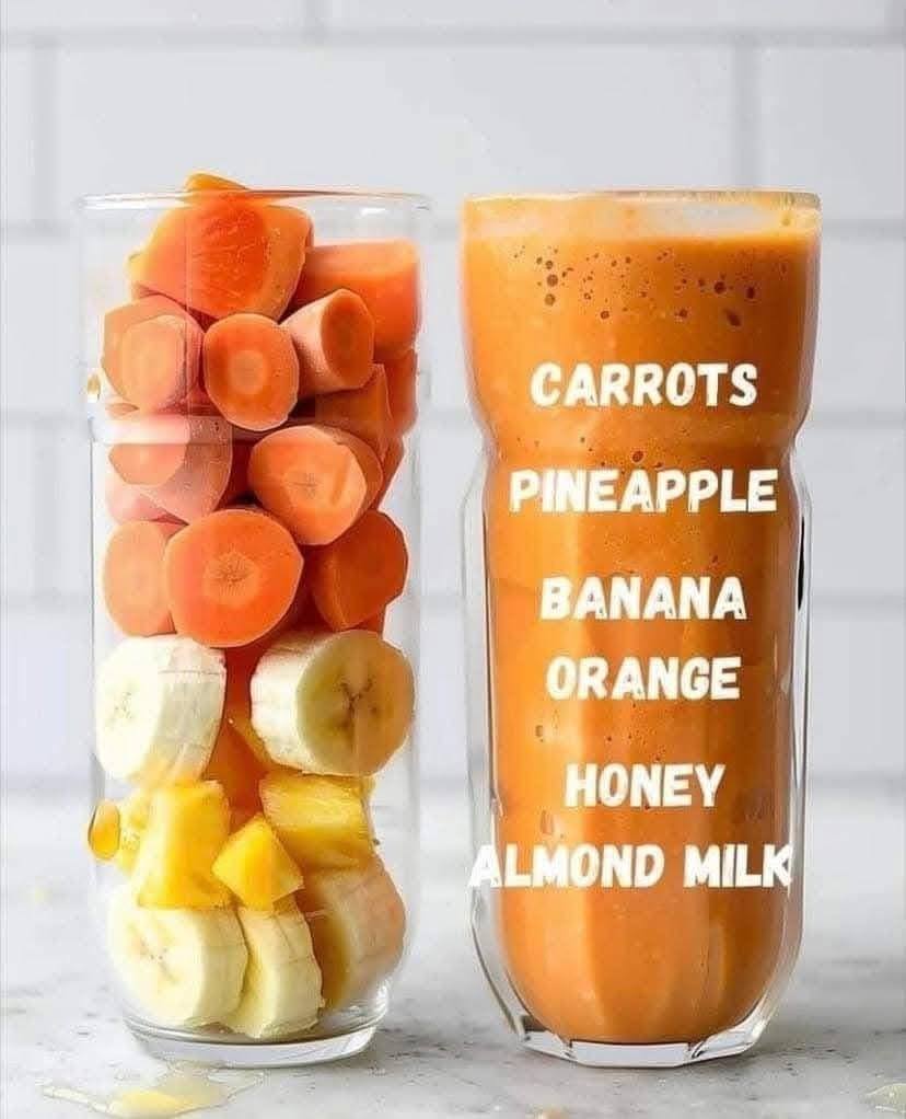 Carrot Pineapple Smoothie – A Refreshing Boost for Your Health!