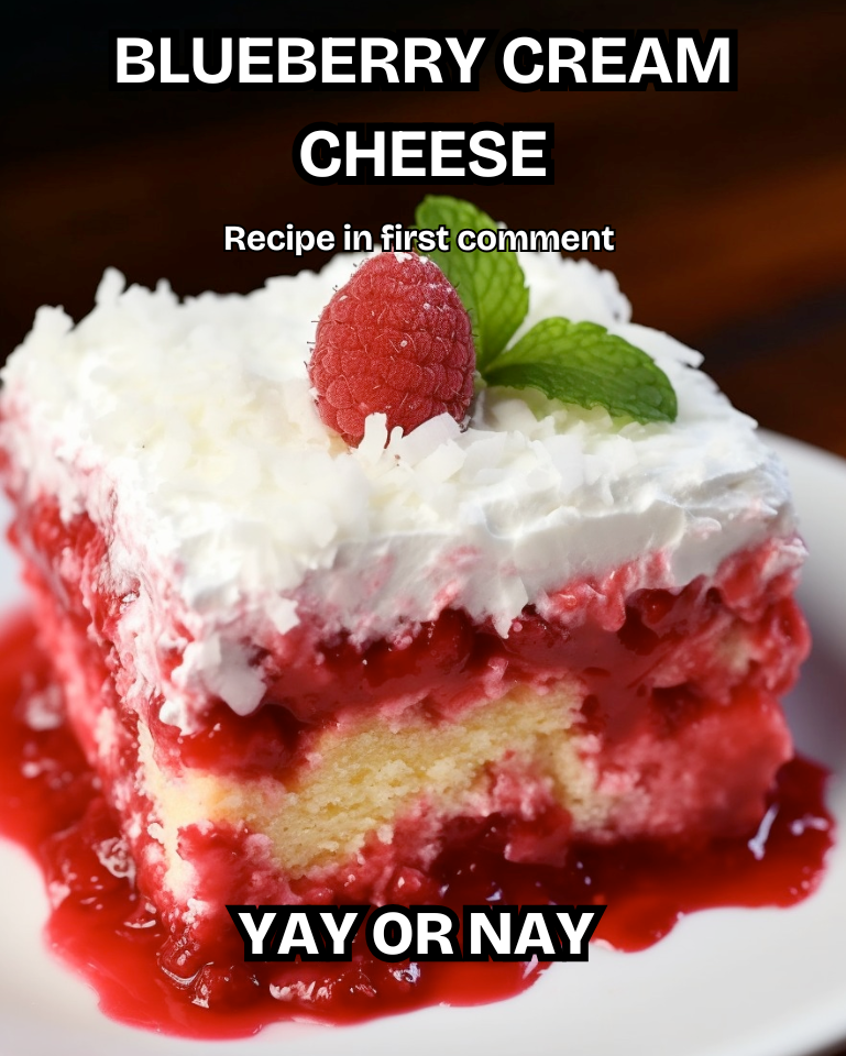 RASPBERRY ZINGER POKE CAKE