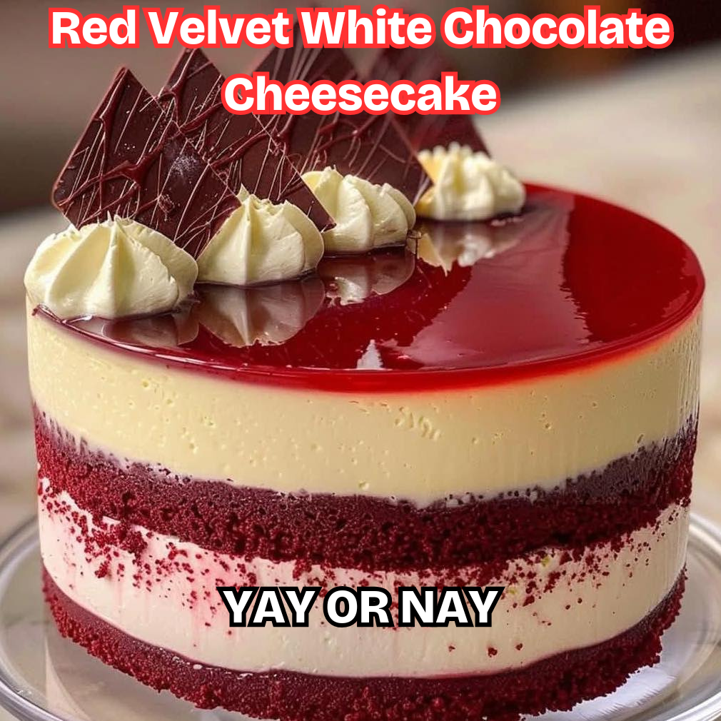 Red Velvet White Chocolate Cheesecake: A Decadent Dessert Dream