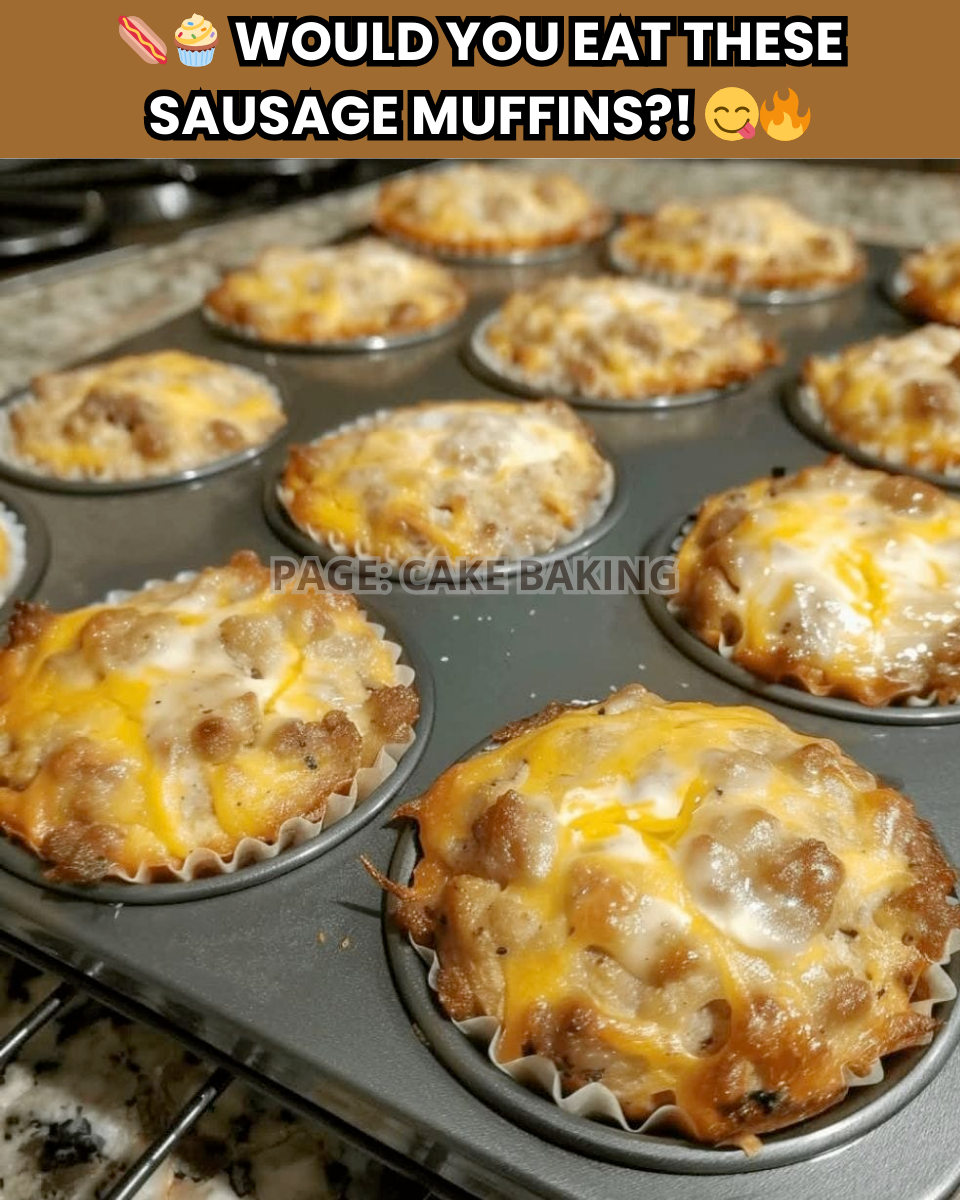 Sausage Muffins with Bisquick