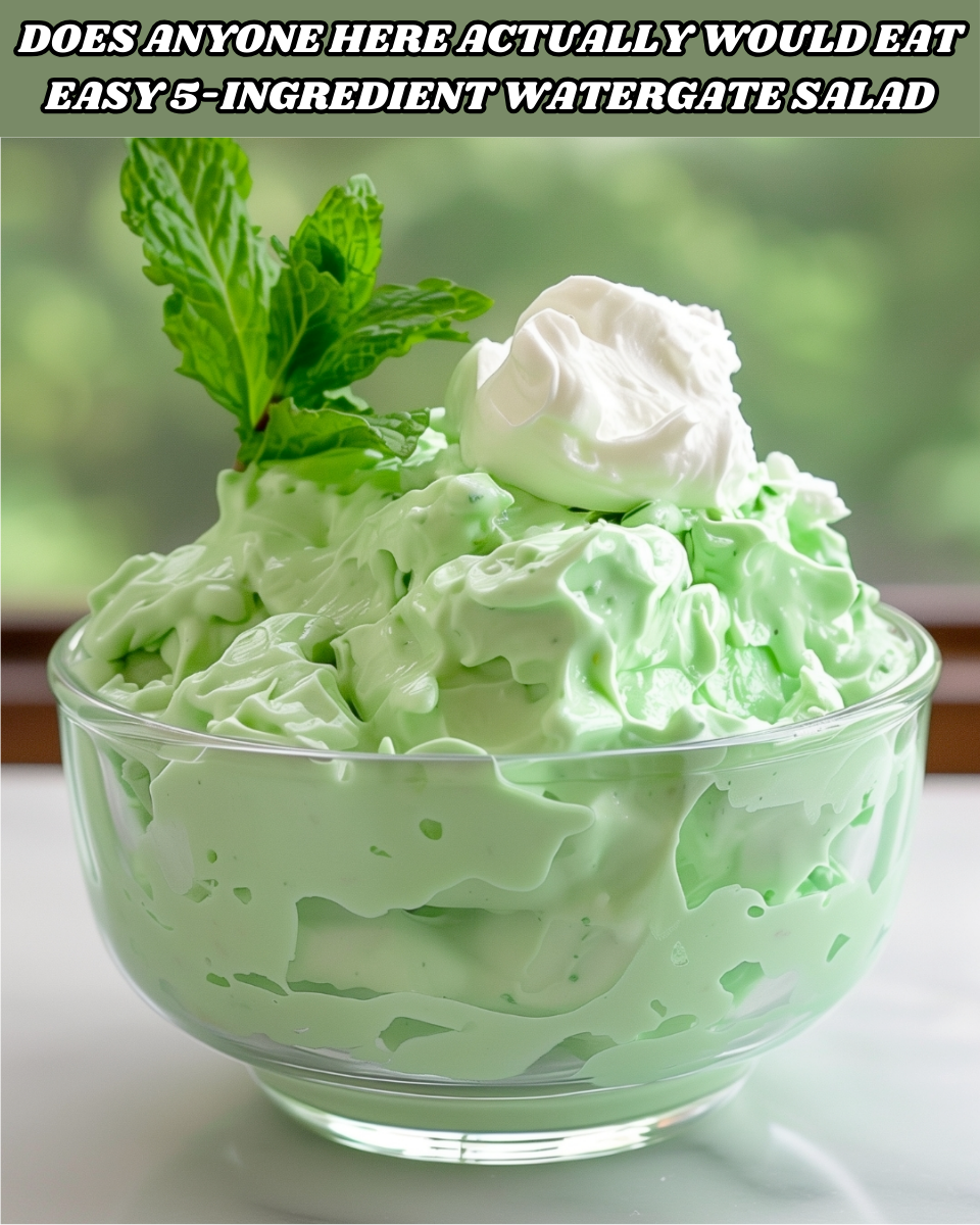 Easy 5-ingredient Watergate Salad