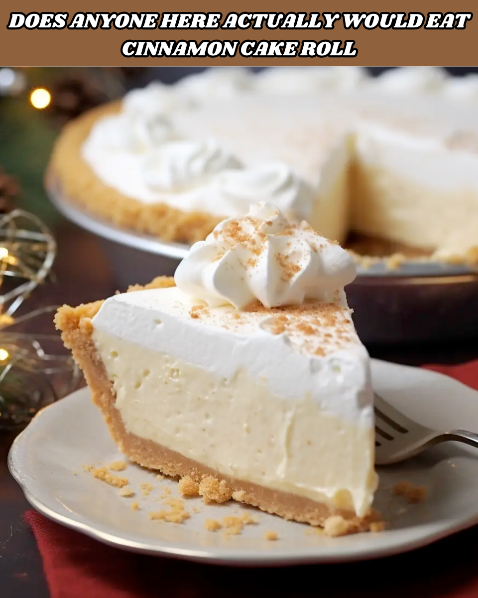 No-Bake Eggnog Pie