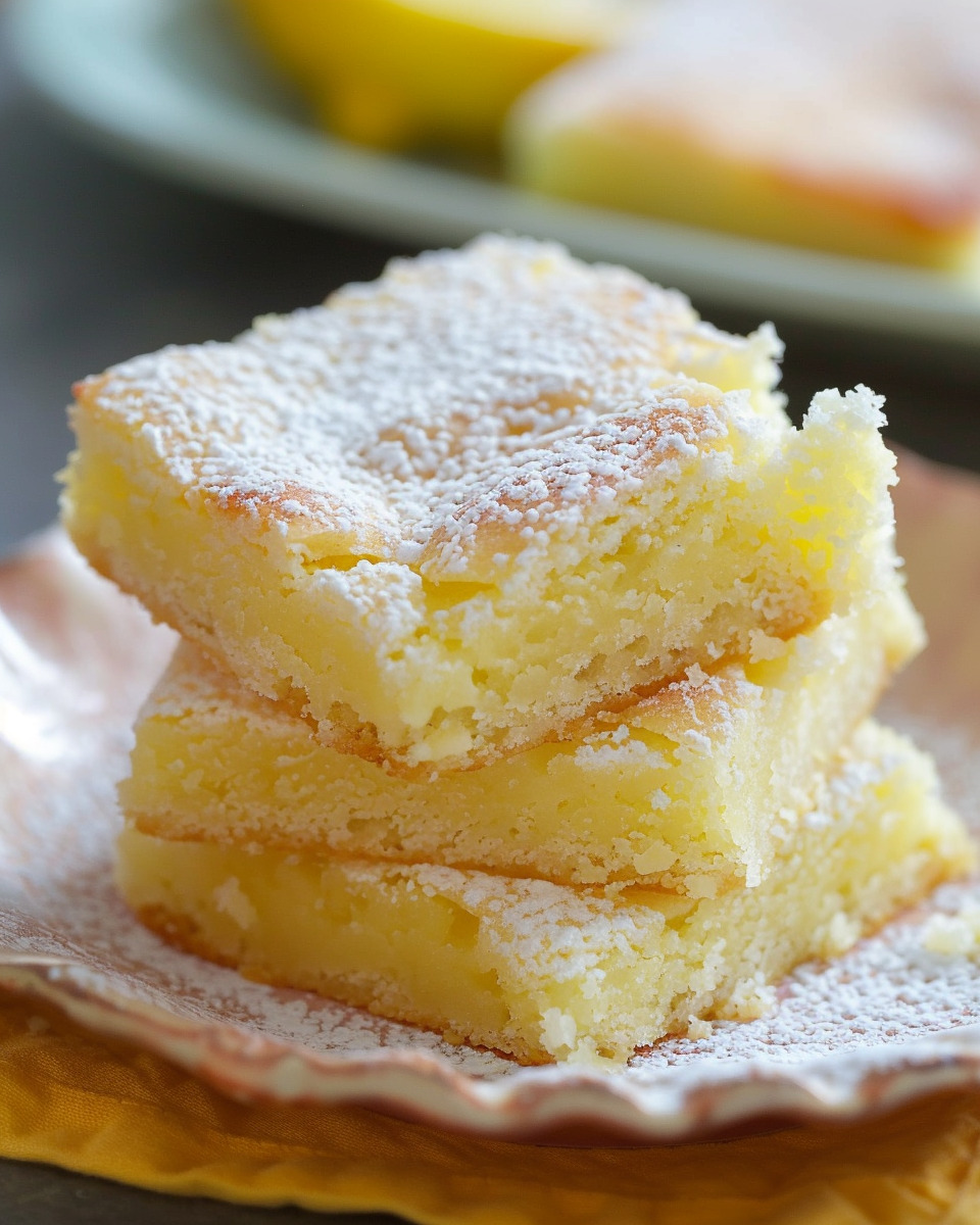 2 Ingredient Lemon Bars