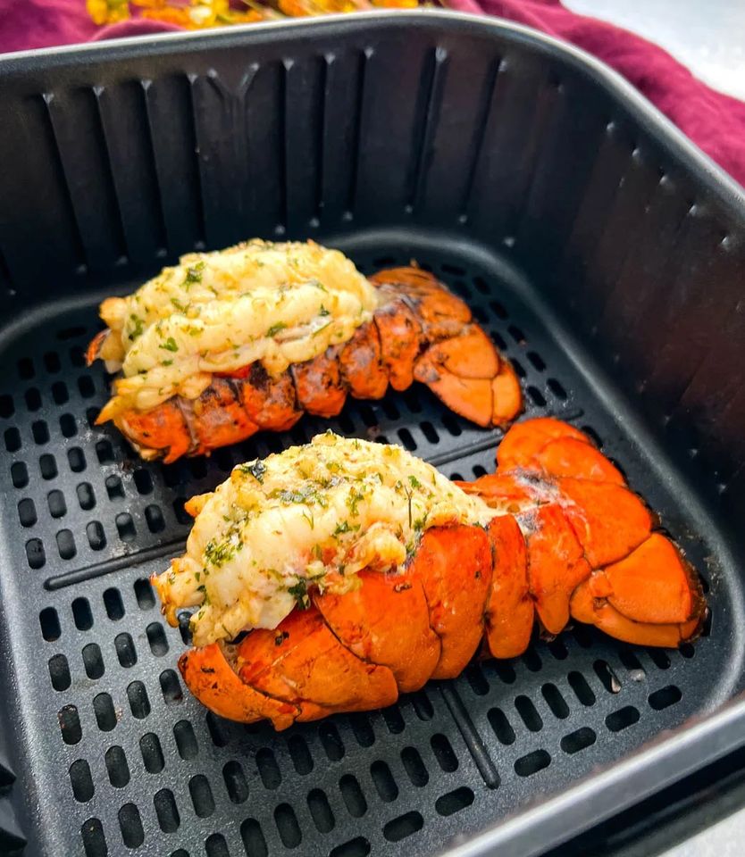 air fryer lobster tails