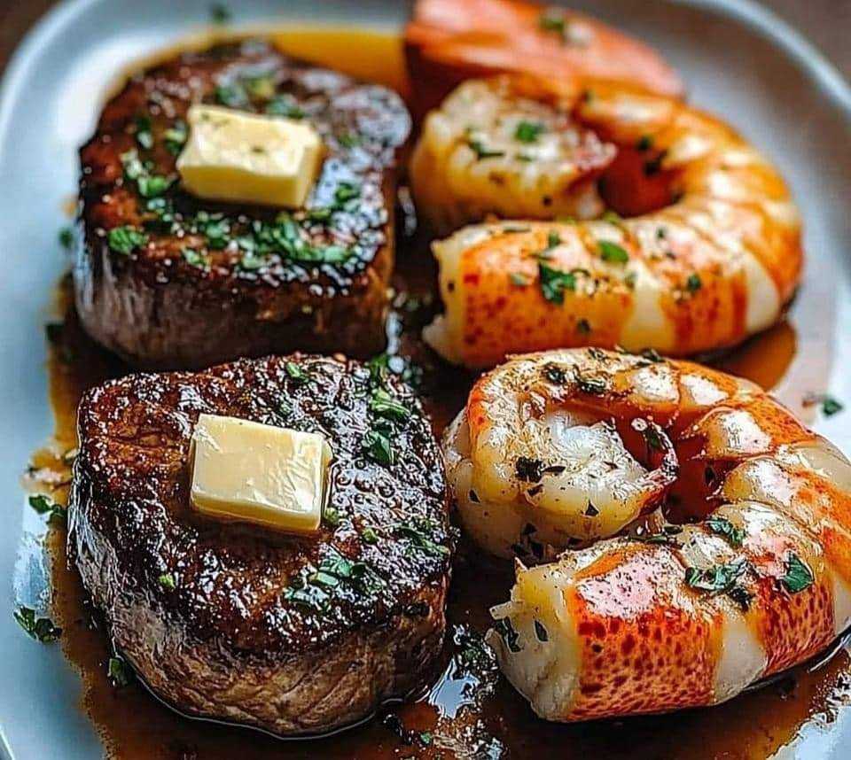 Luxurious Surf and Turf: Lobster and Filet Mignon Delight