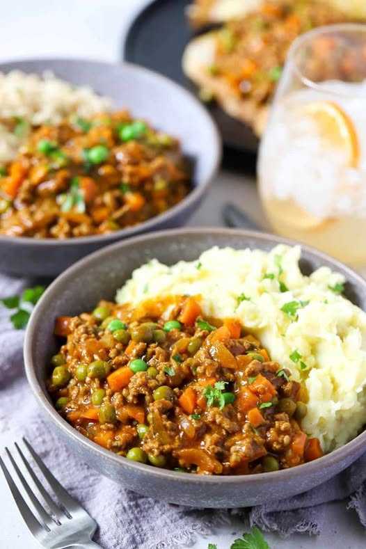 Savoury Mince with Curry