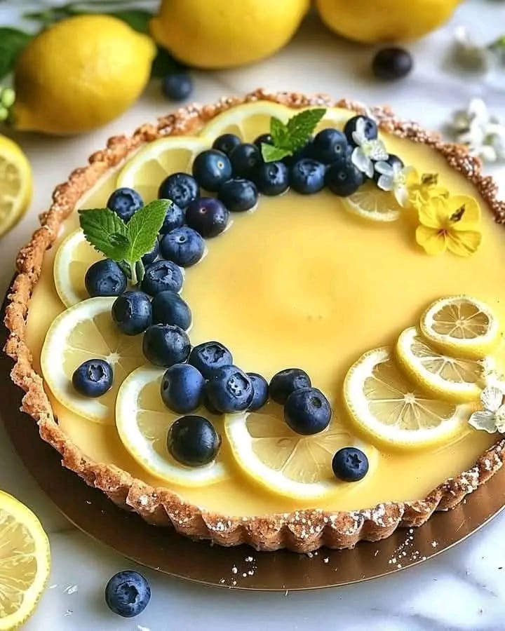 No-Bake Lemon Tart