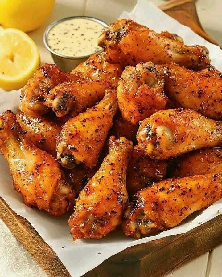 Honey Lemon Pepper Wings