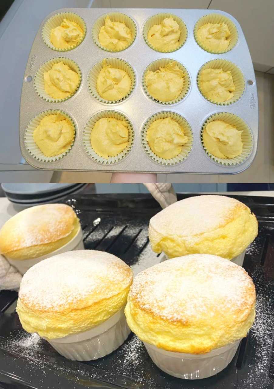 Vanilla Curd Muffins