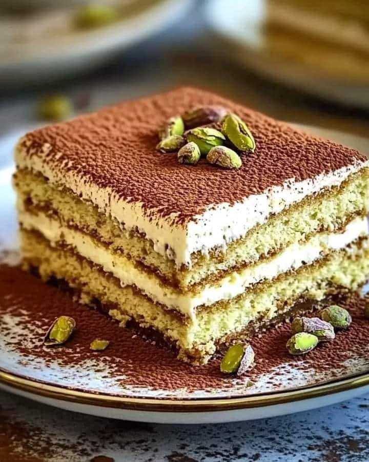 Pistachio Tiramisu Recipe