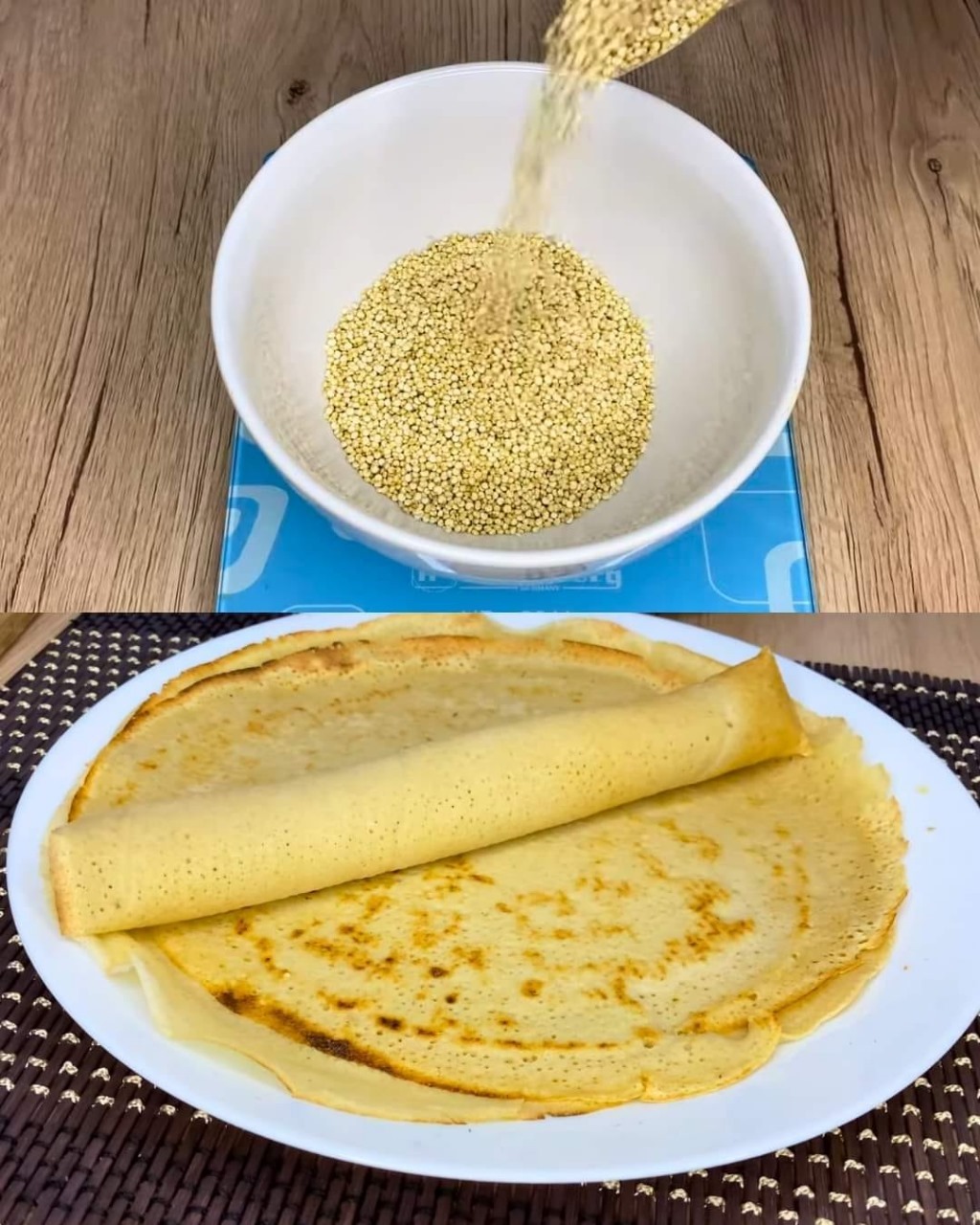 Quinoa Crepes Recipe