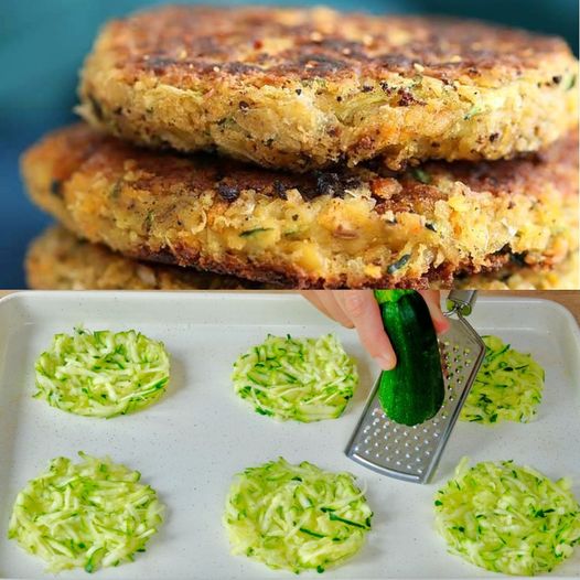 1/2 Can Chickpeas and 3 Zucchini! The Most Delicious Chickpea Recipe! Better Than Meat!