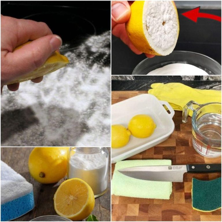 Freshen Up Your Stove with Half a Lemon: A Natural Cleaning Marvel!