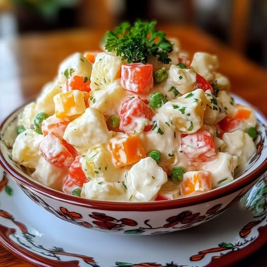 Ensalada Rusa (Colombian-Style Russian Salad)