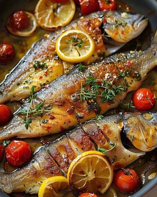 Simple Mediterranean Baked Fish Recipe