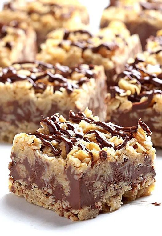 Heavenly No-Bake Chocolate Oat Bars