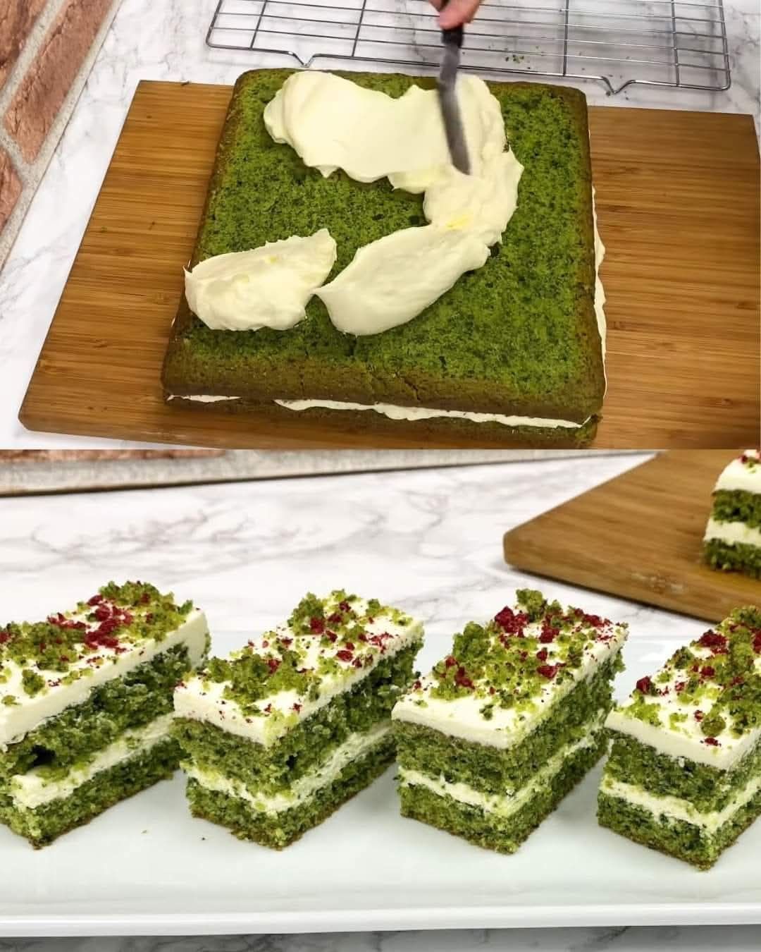 How To Make Cake With Fresh Spinach