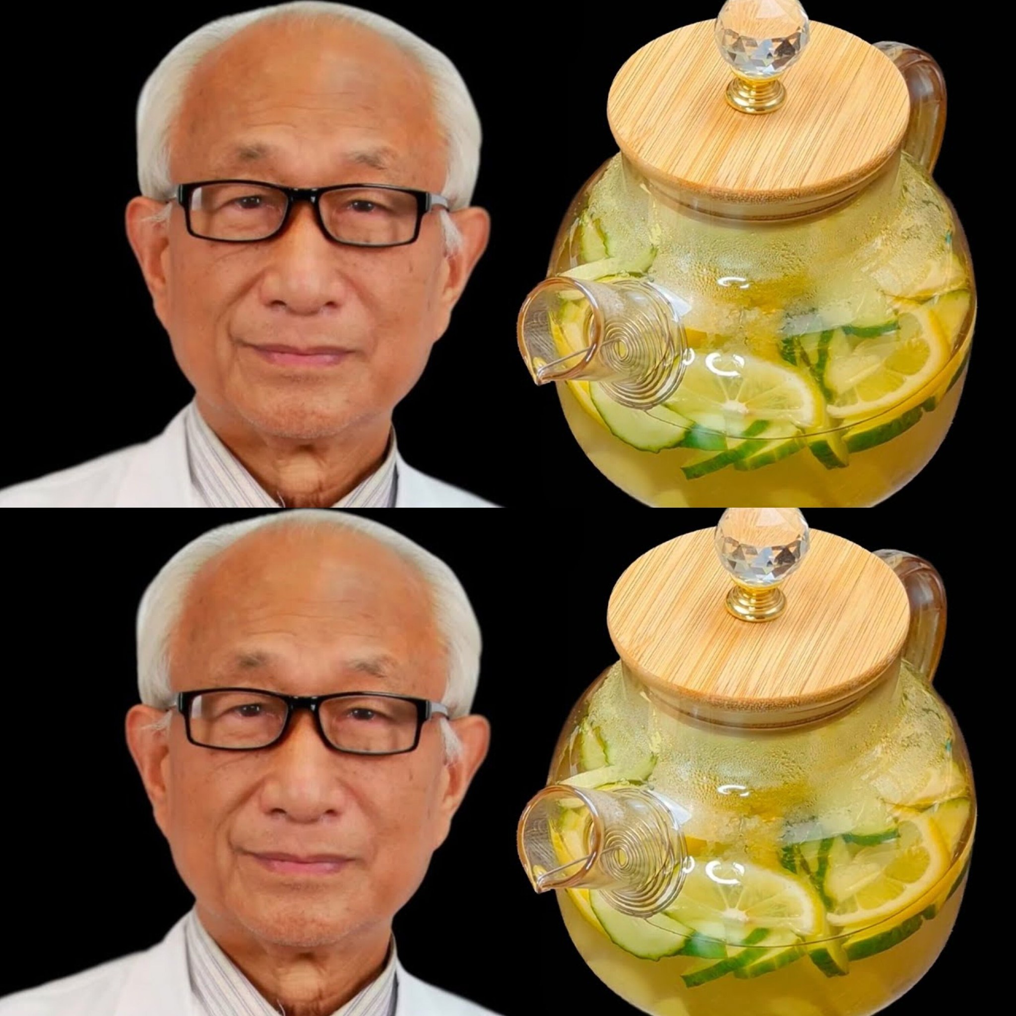 95-Year-Old Chinese Doctor Reveals His Secret! Stay Young & Healthy with Lemon & Cucumber!