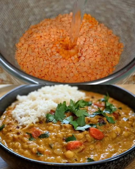 Creamy Red Lentil and Cashew Curry