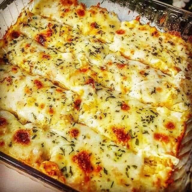 Homemade Cheesy Garlic Breadsticks Recipe