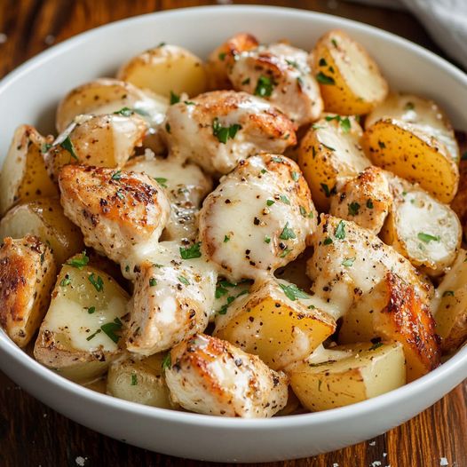 Garlic Parmesan and Potatoes