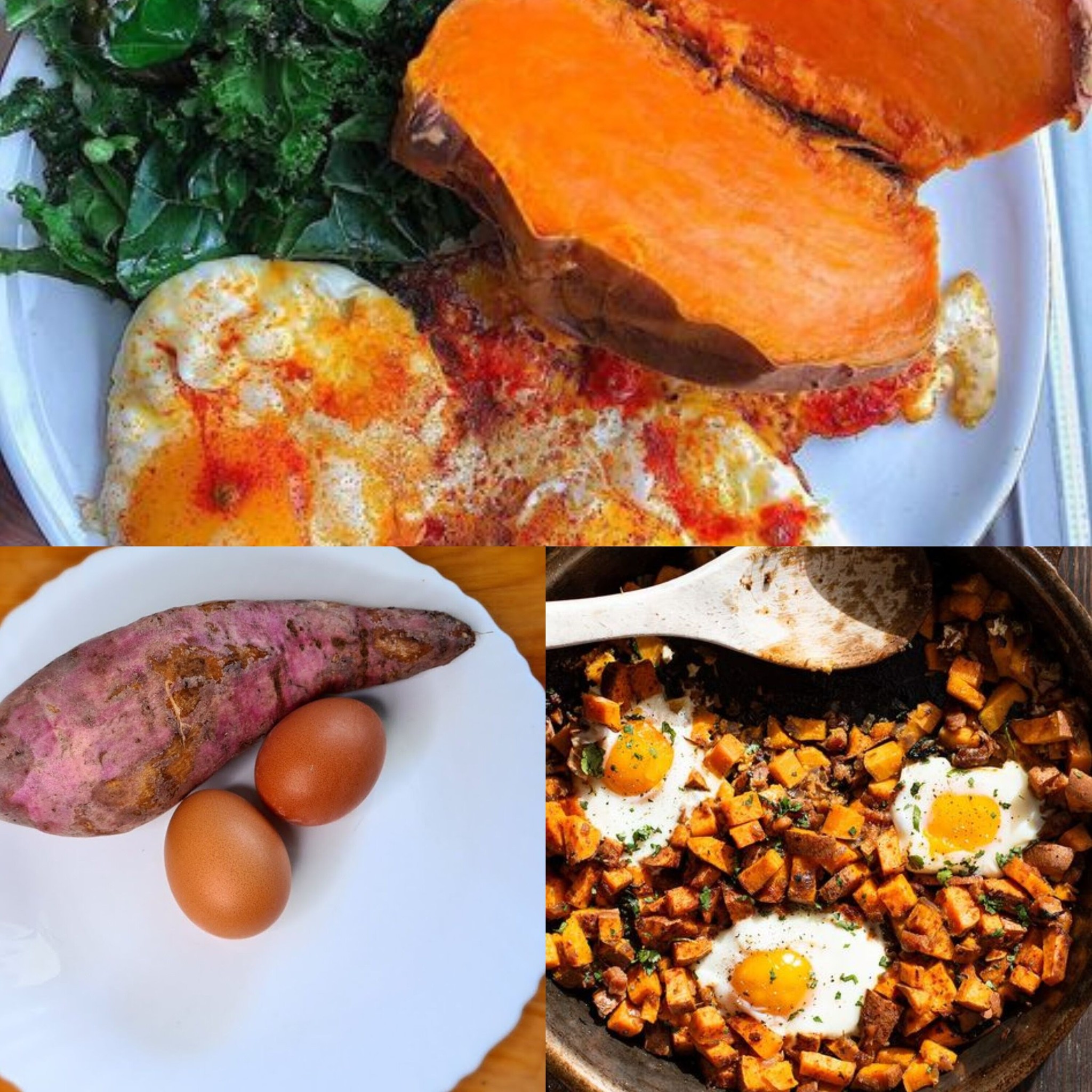 DO NOT EAT ANY BREAD! TRY THIS EASY AND QUICK SWEET POTATO AND EGG RECIPE ?