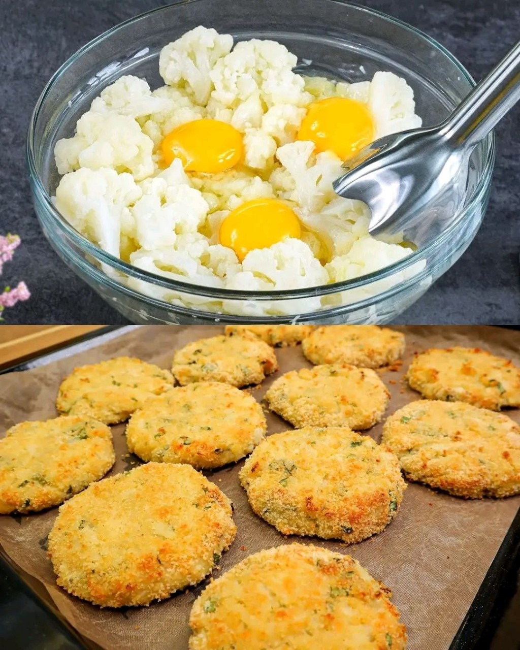 Cauliflower and Potato Croquettes