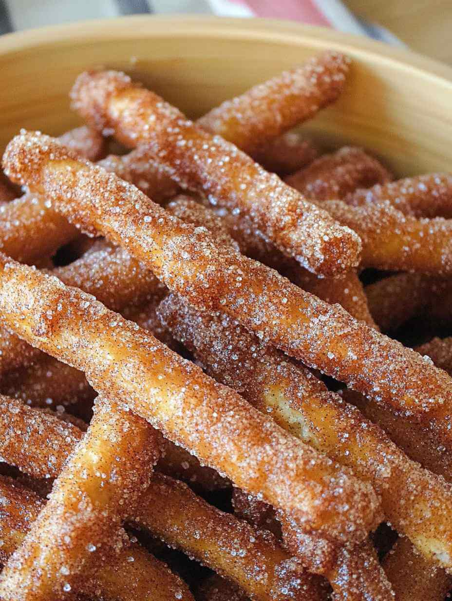 Cinnamon Sugar Pretzel Sticks